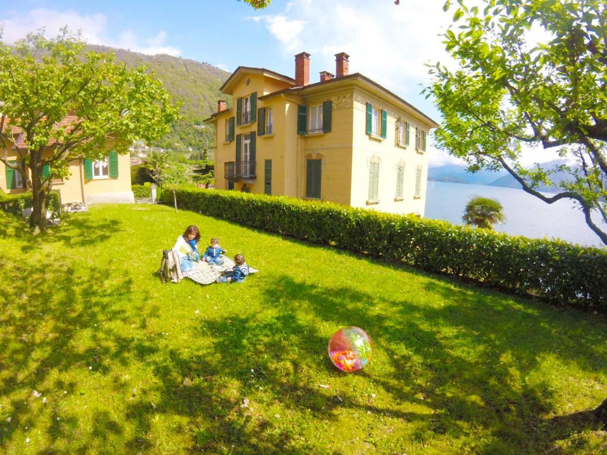 The Comfort - Big Apartment In Villa With Garden And Terrace Argegno Exterior foto